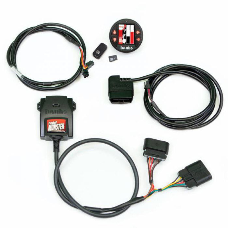 Banks Power Pedal Monster Kit w/iDash 1.8 DataMonster - TE Connectivity MT2 - 6 Way