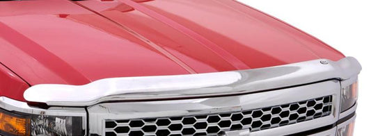 AVS 15-18 GMC Canyon High Profile Hood Shield - Chrome