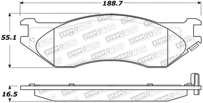 StopTech Street Brake Pads