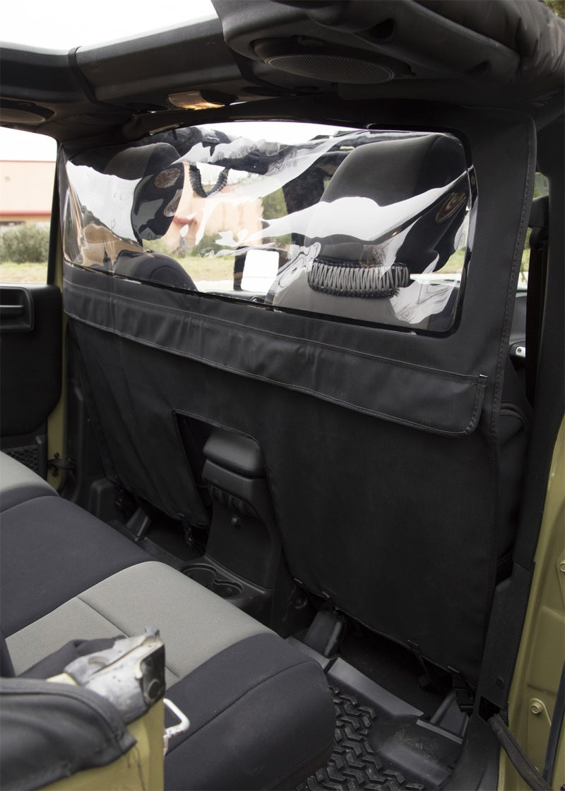 Rugged Ridge Windbreaker 07-18 Jeep Wrangler JKU 4 Door