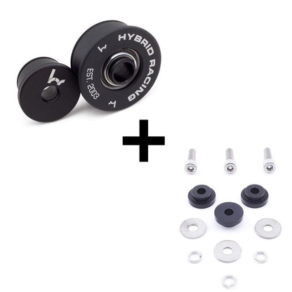 Hybrid Racing - Shifter Cable Bushing & Base Bushing Combo (07-11 Civic)