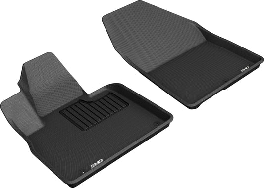 3D MAXpider 2019-2020 Hyundai Santa Fe Kagu 1st Row Floormat - Black