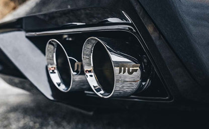 MagnaFlow 09-11 Chev Corvette V8 6.2L Comp Series Quad Center Rear Exit SS Cat-Back Perf Exhaust