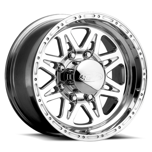 Raceline 888 Renegade 17x9in / 8x165.1 BP / -12mm Offset / 130.81mm Bore - Polished Wheel