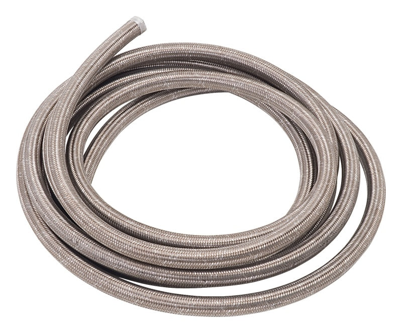 Russell Performance -8 AN ProFlex Stainless Steel Braided Hose (Pre-Packaged 100 Foot Roll)