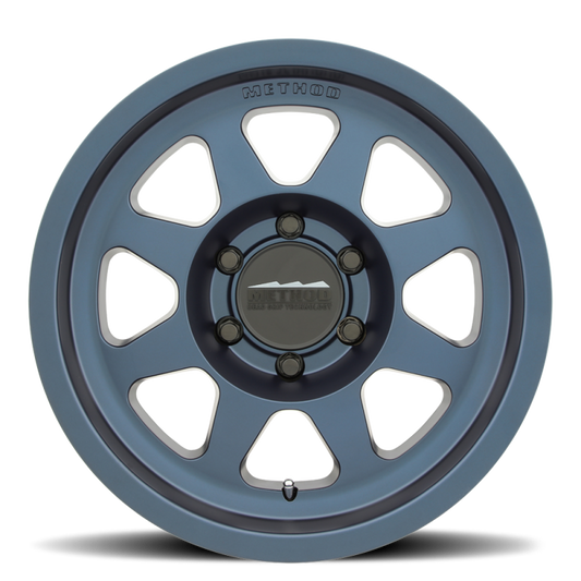 Method MR701 15x7 +15mm Offset 5x100 56.1mm CB Bahia Blue Wheel