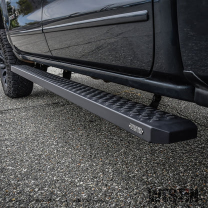 Westin Grate Steps Running Boards 86 in - Textured Black