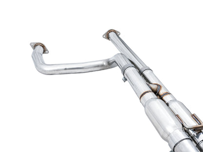 AWE Tuning 2021 RAM 1500 TRX 0FG Cat-Back Exhaust - Chrome Silver Tips