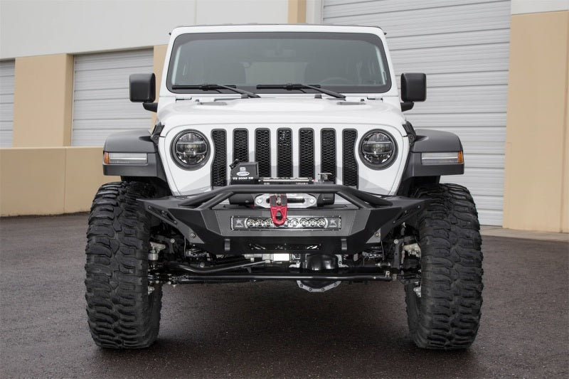 Addictive Desert Designs 2018 Jeep Wrangler JL Stealth Fighter Front Bumper w/ Winch Mounts