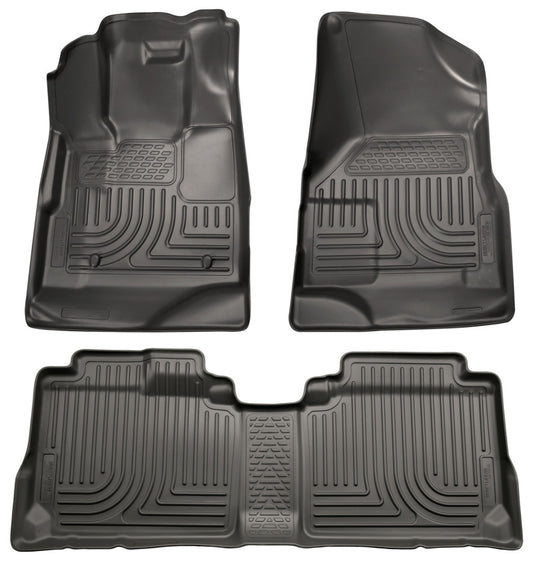 Husky Liners 10-12 Chevy Equinox/GMC Terrain WeatherBeater Combo Black Floor Liners