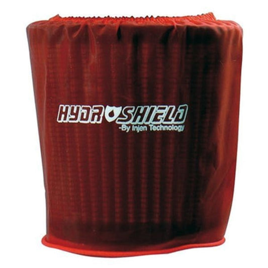 Injen Red Water Repellant Pre-Filter fits X-1010 X-1011 X-1017 X-1020 5in Base/5in Tall/4in Top