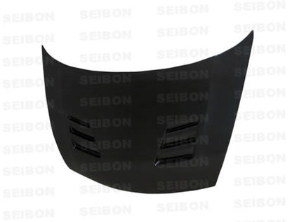 Seibon 06-10 Honda Civic 4 Door JDM / Acura CSX (FD1/2/3/5) TS-Style Carbon Fiber Hood