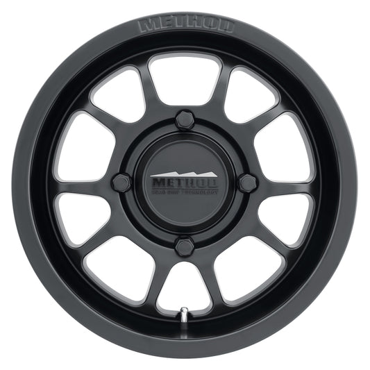 Method MR409 Bead Grip 15x7 / 4+3/13mm Offset / 4x156 / 132mm CB Matte Black Wheel