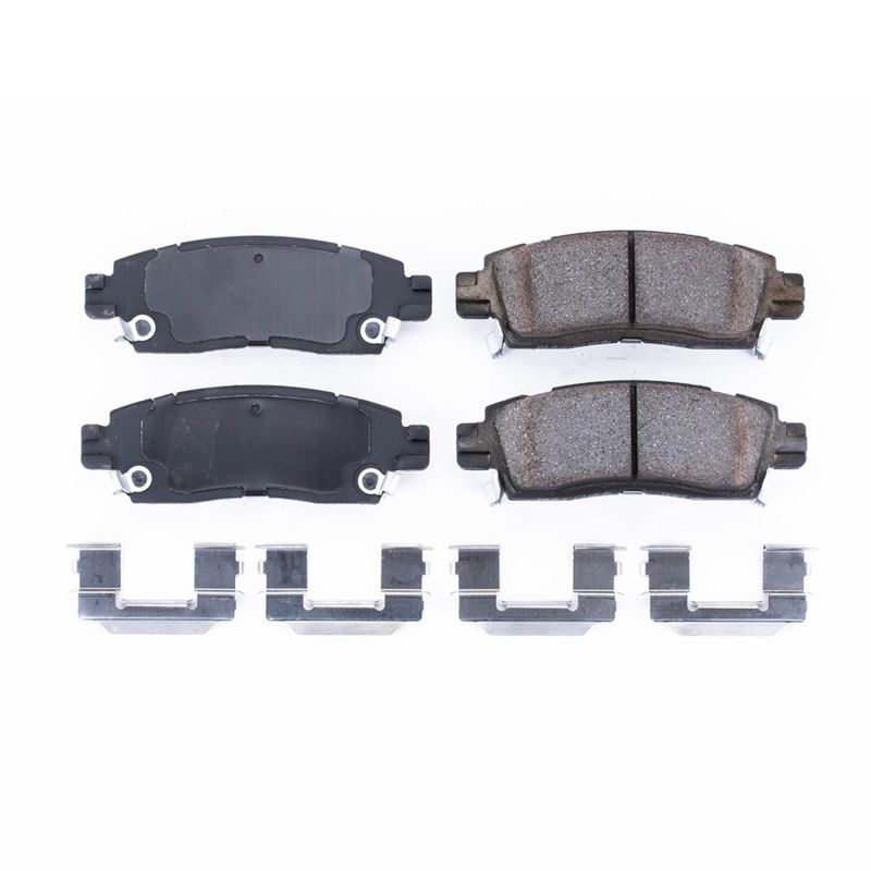 Power Stop 08-17 Buick Enclave Rear Z17 Evolution Ceramic Brake Pads w/Hardware