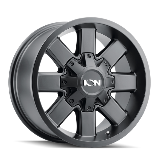 ION Type 141 18x9 / 8x180 BP / 18mm Offset / 124.1mm Hub Satin Black Wheel