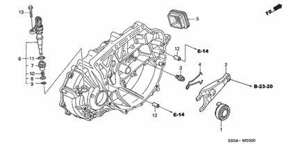 Honda - Genuine OEM 02-04' RSX Type-S Vehicle Speed Sensor