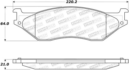 StopTech Street Brake Pads