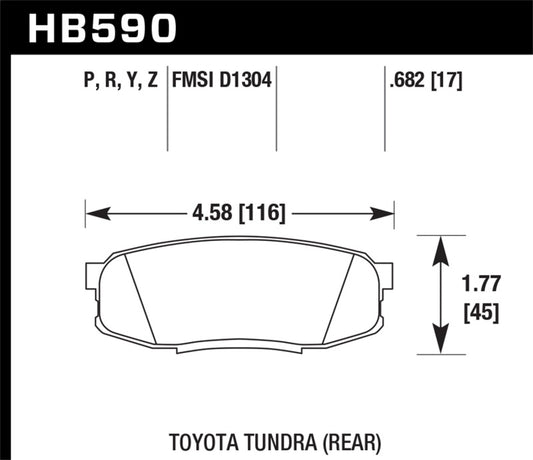 Hawk LTS Street Brake Pads