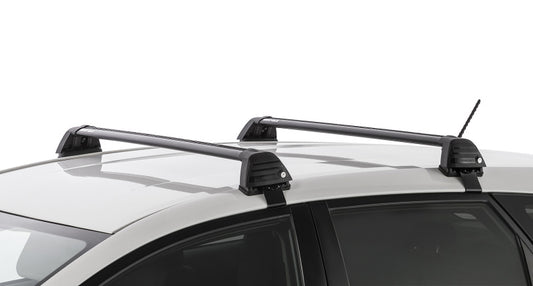 Rhino-Rack 14-19 Toyota Corolla 4 Door Sedan Vortex ROC25 Flush 2 Bar Roof Rack - Black