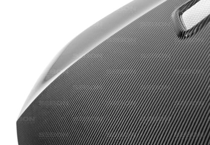 Seibon 12-13 Honda Civic 2Dr MG-Style Carbon Fiber Hood