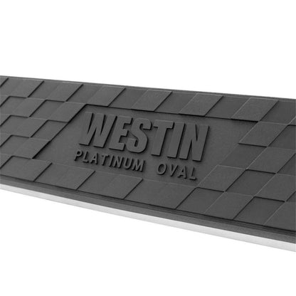 Westin 2015-2018 Ford F-150 SuperCrew Platinum 4 Oval Nerf Step Bars - SS