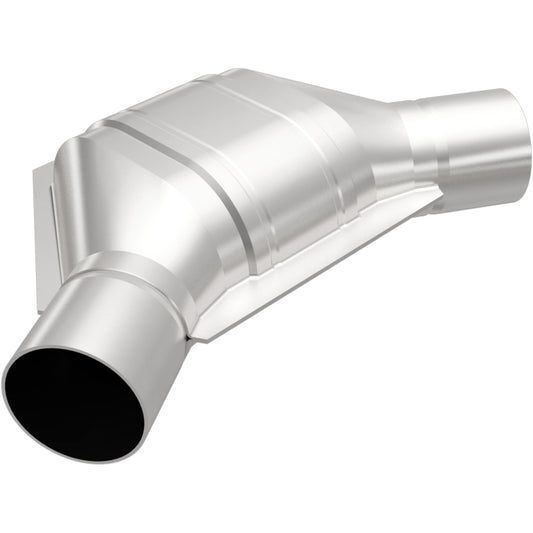 MagnaFlow Universal Catalytic Converter 2.50inch Angled In/Out FED