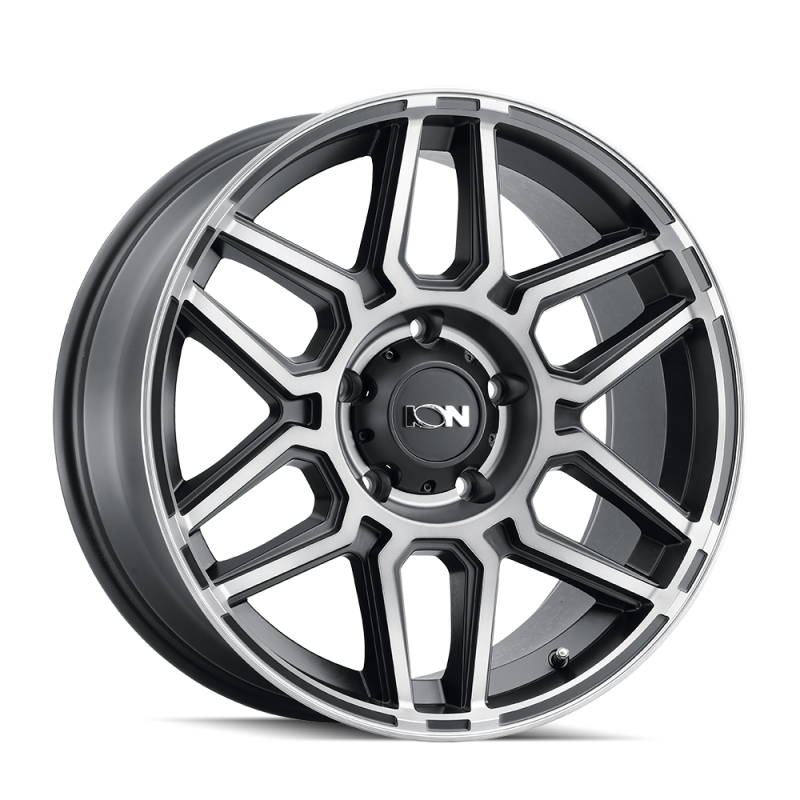 ION Type 146 20x9 / 6x135 BP / 0mm Offset / 87.1mm Hub Matte Black W/Machined Dart Tint Wheel