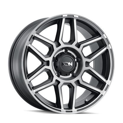 ION Type 146 20x9 / 6x135 BP / 0mm Offset / 87.1mm Hub Matte Black W/Machined Dart Tint Wheel