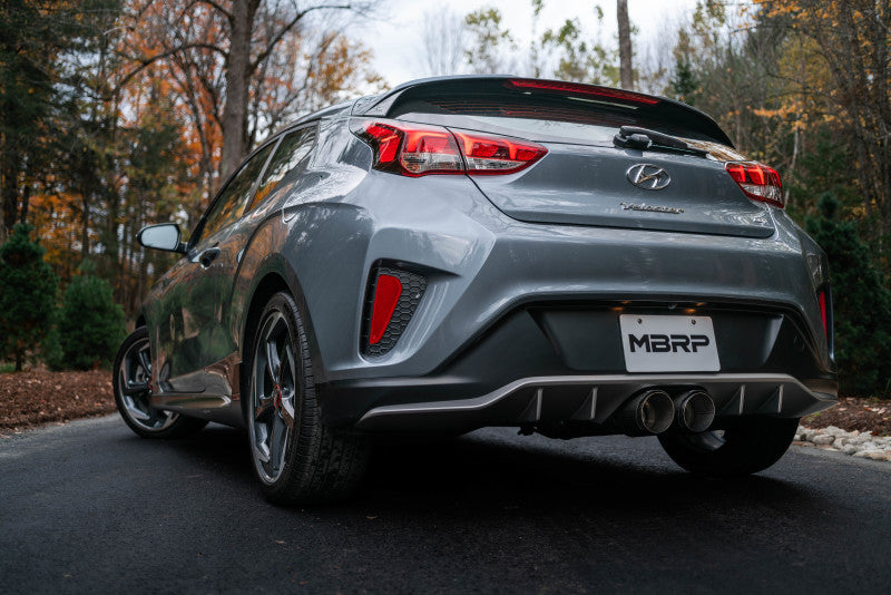 MBRP 2019+ MBRP Hyundai Veloster Turbo Cat Back - Aluminized