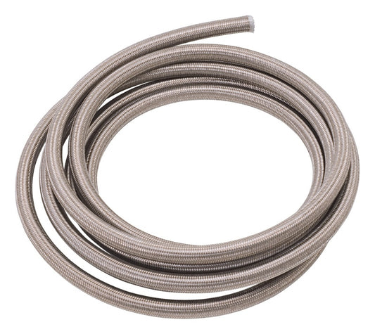 Russell Performance -4 AN ProRace Stainless Steel Braided Hose (Pre-Packaged 20 Foot Roll)