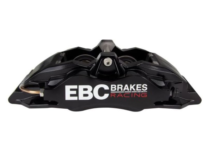 EBC Racing 05-11 Ford Focus ST (Mk2) Front Left Apollo-4 Black Caliper