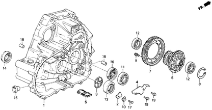 Honda - B-Series Transmission Needle Bearing (33x60x20)