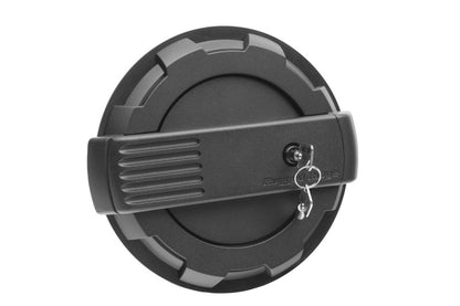 Rugged Ridge 19-23 Jeep Wrangler JL Elite Locking Fuel Door - Black