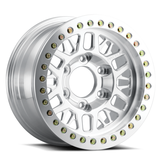 Raceline RT951F Ryno 17x9in / 5x139.7 BP / -12mm Offset / 108mm Bore - Machined Beadlock Wheel