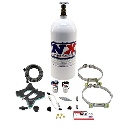 Nitrous Express 96-04 Ford Mustang GT 4.6L 2 Valve Mainline EFI Nitrous Kit w/10lb Bottle