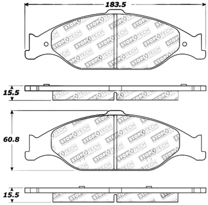 StopTech Performance Brake Pads