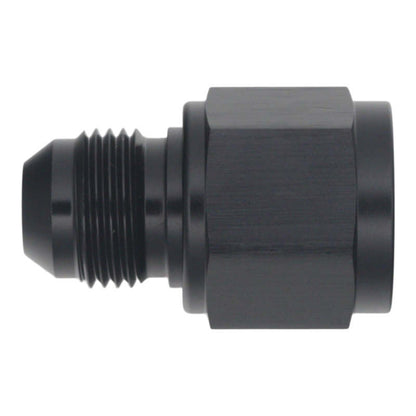 DeatschWerks 10AN Female Flare to 8AN Male Flare Reducer - Anodized Matte Black