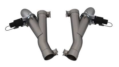 2012-2022 Jeep Grand Cherokee SRT Trackhawk Dodge Durango SRT QTP Aggressor Cutout Pipes