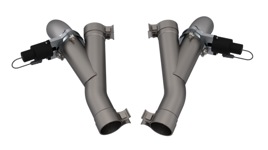 2012-2022 Jeep Grand Cherokee SRT Trackhawk Dodge Durango SRT QTP Aggressor Cutout Pipes