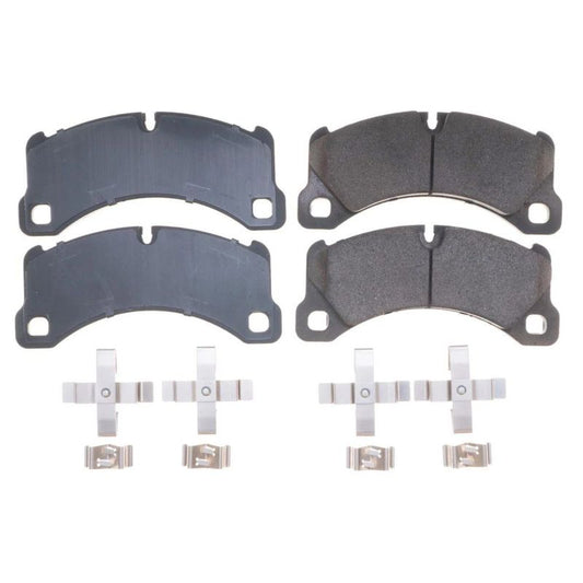 Power Stop 11-13 Porsche Cayenne Front Z17 Evolution Ceramic Brake Pads w/Hardware