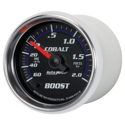 Autometer Cobalt 52mm 2 BAR Mechanical Boost Gauge