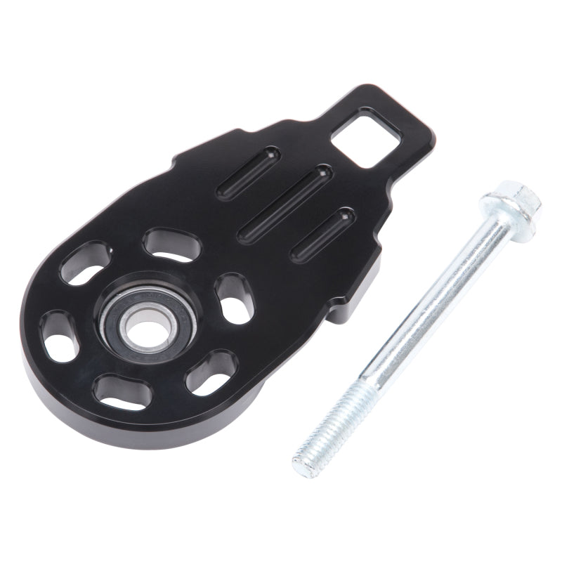 Edelbrock Tensioner Cover Dual Quad Ls/SBC Supercharger Black