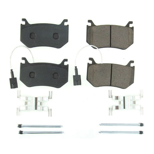 Power Stop 17-18 Alfa Romeo Giulia Rear Z17 Evolution Ceramic Brake Pads w/Hardware