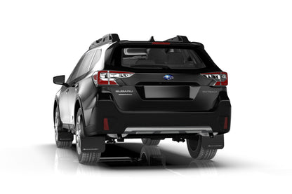 Rally Armor 20-25 Subaru Outback Black UR Mud Flap w/White Logo