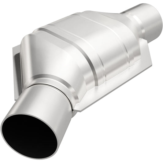 MagnaFlow Universal Catalytic Converter 2.25 Angled Inlet Rear CA