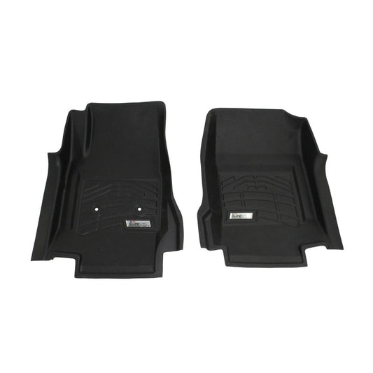 Westin 2015-2018 Chevrolet/GMC Colorado/Canyon Ext/Crew Cab Wade Sure-Fit Floor Liners Front - Black