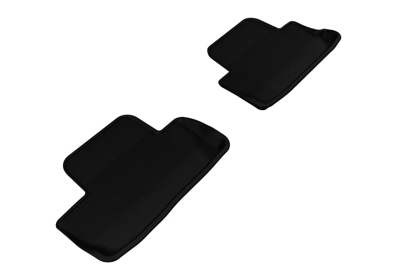 3D MAXpider 2005-2014 Ford Mustang Kagu 2nd Row Floormats - Black