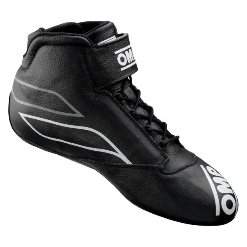 OMP One-S Shoes Black/White/Silver - Size 45 (Fia 8856-2018)