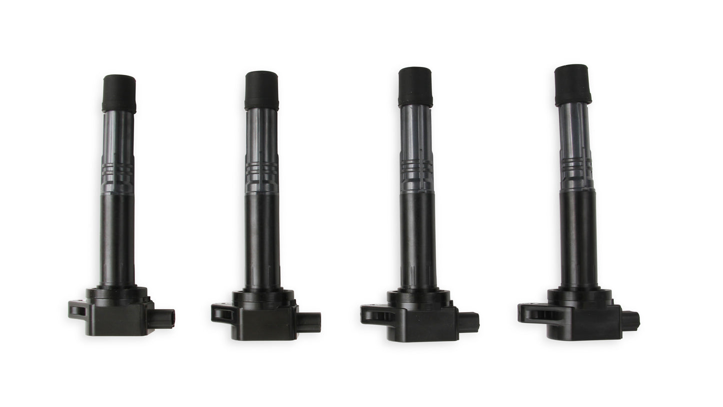 Accel - Ignition Coil - 2008-2015 Honda And Acura 2.4L, 4-Cylinder, Black, 4-Pack