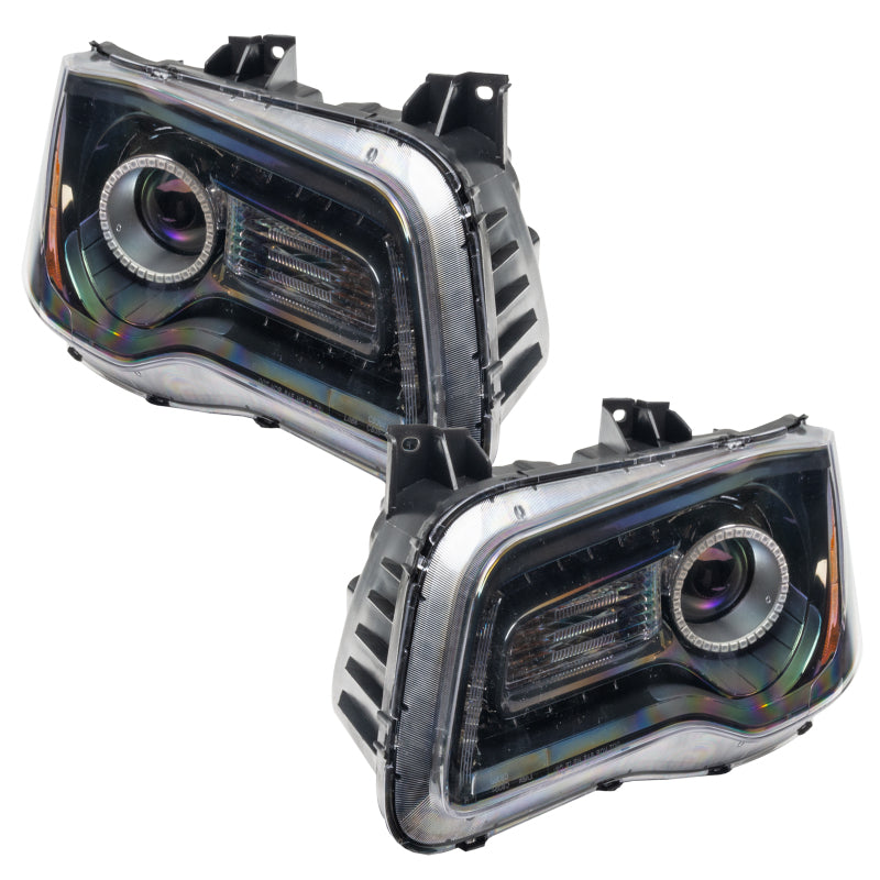 Oracle 11-14 Chrysler 300C SMD HL - Black - NON HID - UV/Purple